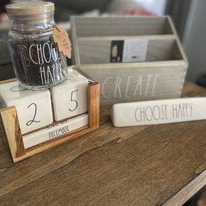Rae Dunn ceramic calendar bundle
